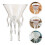 4Pcs Multipurpose Glass Wine Cups Assorted Color for Party Use 10