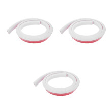 3Pcs Adjustable Tpe Splash Guard Strip for Kitchen Sink and Bathroom