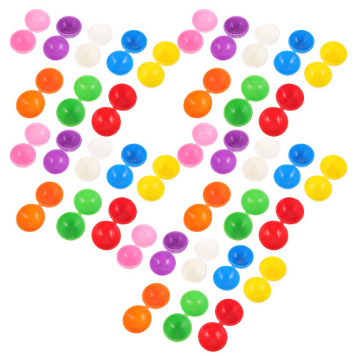 160Pcs Small Plastic Balls for DIY Party Game and Raffle 2