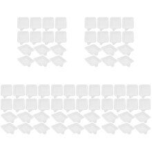 500Pcs Square White Paper for and Party