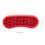 4Pcs Red Flexible Silicone Nose Plug for Breath 4