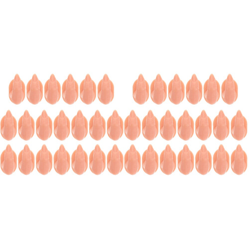 2 Pack Practice Finger Nails Tips Nail Art Patterns 4.5x3cm 1