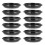 700Pièces Ronde Assiettes À Sauce Noir Usage 2