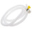 3Pcs Replacement Drain Hose for Ac Units White Pe ABS with Clamp Set 3