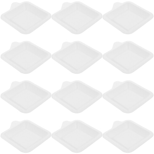 500Pcs Square White Paper for and Party 1