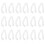 100Pcs Clear Elastic Covers Disposable Small Appliance Protection 2
