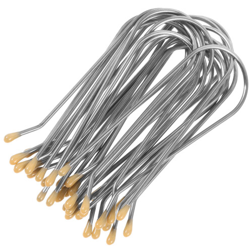 80Pcs Metal U-Shaped Hot Roller Clips for Secure Curling Styling 1