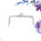 10Pcs Silver Purse Making Frame Metal Lock Clutch Bag Accessories 10