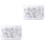 2 Pack Twisted Pins Black Thumb Tacks Fixings Large Quantity 3