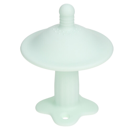 2Pcs Baby Infant Pacifier Green Silicone Soother Safe Durable Teether 1