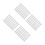 32Pcs White Plastic Cake Pillar Supports Tiered Cake Display Stand 11