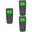 3 Pieces Wood Stem Finder Stud Sensor Wall Cable Tester Fuse Black 6