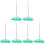 6Pcs Check Spindle Bill Fork Holder for Office Use 2