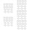 500Pcs Square White Paper for and Party 9