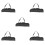 5Pcs Black Harmonica Storage Pouch Canvas Bag for Easy Organization 9