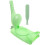 2Sets Portable Green Dumpling Skin Making Tool Non-Stick Dough Presser 9