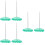 6Pcs Check Spindle Bill Fork Holder for Office Use 7