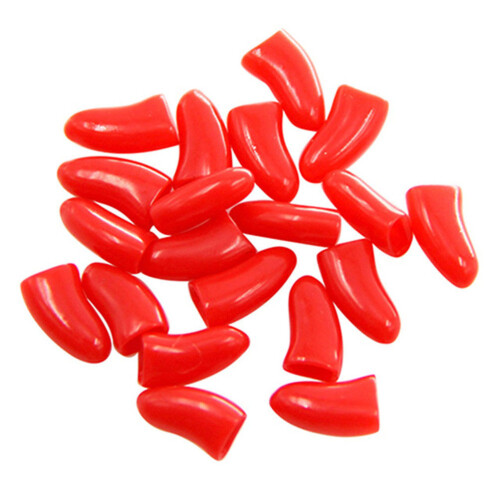 280Pcs Durable Silicone Cat Nail Caps Protective Claw Covers for Pets 1