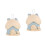 2St Creatieve Plastic Champignon Spaarpot Leuk Ornament Voor Thuis 3