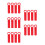 20Pcs Universal Red Plastic Mop Handle Sleeve Comfortable Grip 1
