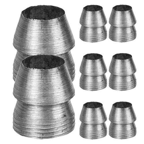 16Pcs Silver Handle Metal Wedges Sturdy Replacement Hammer Wedges 1