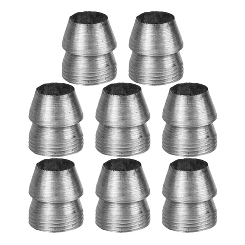 16Pcs Silver Handle Metal Wedges Sturdy Replacement Hammer Wedges 2