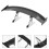4Pcs Black Universal Car Tail Wing ABS Rear Spoiler Adjustable Angle 11
