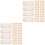 200Pcs Paper Sushi Boat White 4