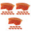 30Pcs Compact Resin Fake Meat Models Decorative Kitchen Props 4