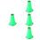 4Pcs Green Clarinet Bell Plastic Replacement for Beginner Musicians 5