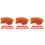 30Pcs Compact Resin Fake Meat Models Decorative Kitchen Props 5