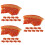 30Pcs Compact Resin Fake Meat Models Decorative Kitchen Props 8