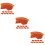 30Pcs Compact Resin Fake Meat Models Decorative Kitchen Props 10