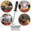 (10 inch square handle rod) 6-12\" Diamond Sharpening Rod, High-Precision 1
