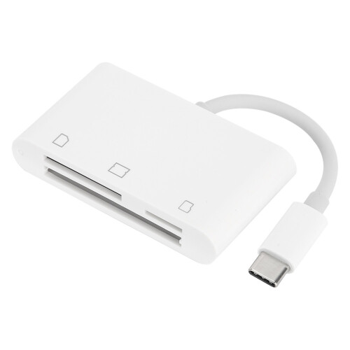 Portable SD Memory Card Reader Plug And Play Format Support Lightning And Usb C Interface For Ipad Pro And Macbook 1
