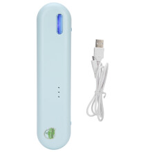 UV C LED Toothbrush Sanitizing Case, Portable Rechargeable Brush Cleaner With Automatic Operation And Efficient Germ Removal For Home Or On-The-Go Use