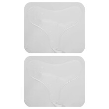 Anti-Aging Décolletage Wrinkle Pads Moisturizing Patches Reusable Silicone Invisible Washable Overnight Treatment For Smooth And Hydrated Chest Skin