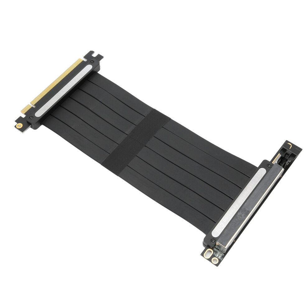 Emi Shielded Pcie Riser Cable, Plated Pins Pcie Adapter For Flexible Extender Use, High Speed Stable Performance Plug And Play With Enhanced Gold 9028731555782