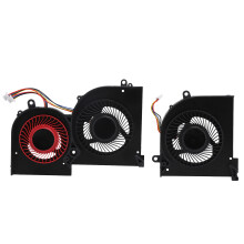Aluminum Alloy Cooling Fan for Laptop, Fast Temperature Reduction Replacement Fan for GS65GS65VR Series, Multiblade Cooling System with4Wire