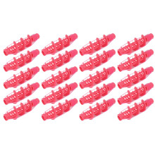 Plastic Hair Curling Rollers Set Spiral Heat Free Reusable Gentle On Hair Comfort Overnight Easy To Carry In Luggage Or Bag