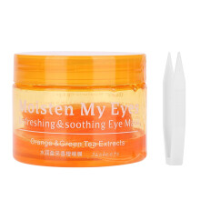 Collagen Eye Mask For Fine Lines BOOSTS CELL VITALITY With Natural Orange Extracts MULTI CARE USE Brightens Skin Tone Helps Reduce Eye Bags ULTRA