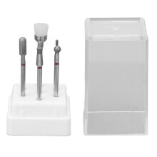 Professional Tungsten Carbide Nail Drill Bits Kit Rough Surface Design Multi-Function Tools With Universal Compatibility