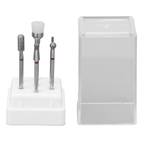 Professional Tungsten Carbide Nail Drill Bits Kit Rough Surface Design Multi-Function Tools With Universal Compatibility