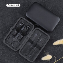 Portable Manicure Kit Nail Care Grooming Kit Stainless Steel Tools Travel Essentials Exquisite Design Best Gift For Men Women Heavy Duty Shock