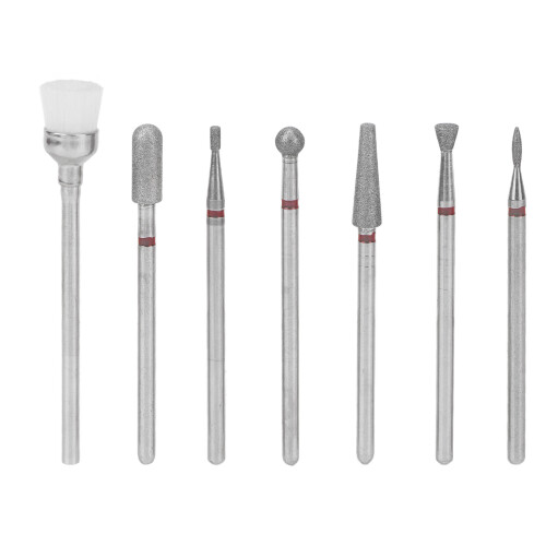 Professional Tungsten Carbide Nail Drill Bits Kit Rough Surface Design Multi-Function Tools With Universal Compatibility 1