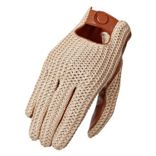 Herren Motorradhandschuhe Touchscreen Ziegenleder