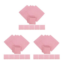 36Stk Weiche Rosa Baumwollservietten Waschbar Für Hochzeit Party