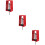 3St Veer Vibration Isolator Rood Gegalvaniseerd Staal Voor Studio's 10