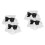 2Paires Manchettes Poignet En Et Accessoires Mode 5