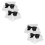2Paires Manchettes Poignet En Et Accessoires Mode 7